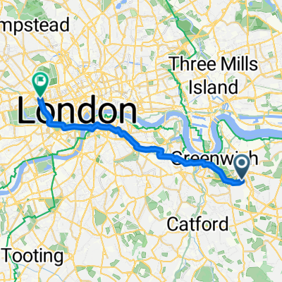 Kidbrooke Grove, London to Nutford Place, London