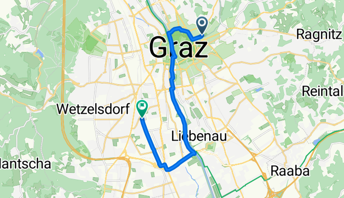 Schubertstraße, Graz nach Egger-Lienz-Weg, Graz