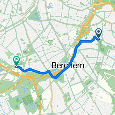 Karel De Preterlei, Antwerpen naar Jan van Rijswijcklaan, Antwerpen