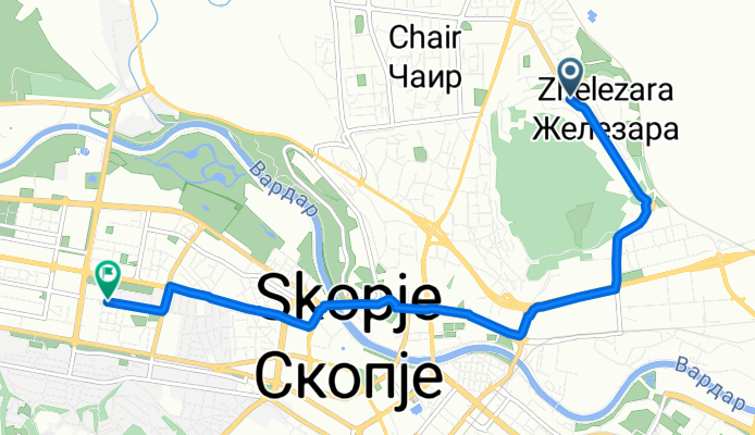 Zenička, Skopje to Drezdenska, Skopje