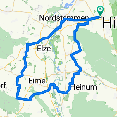 GPX Download: Bantelner Stahlbrücke – Kloster Escherde Runde von Emmerke