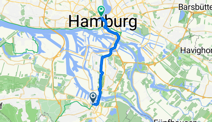 Hamburg-Harburg - Hamburg-Altstadt