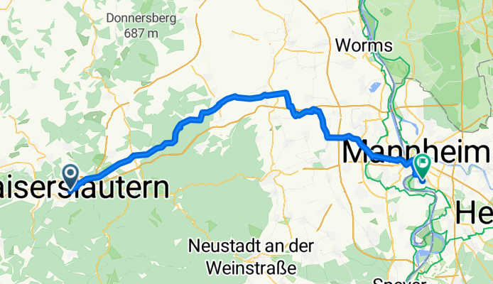 Kaiserslautern - Ilvesheim