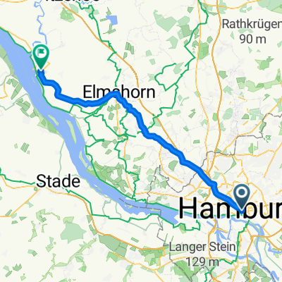 Hamburg to Glückstadt