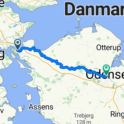 Middelfart to Odense