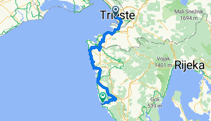 Trieste to Rovinj