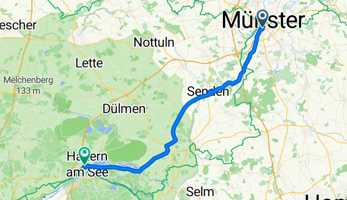 Münster - Haltern in Westfalen