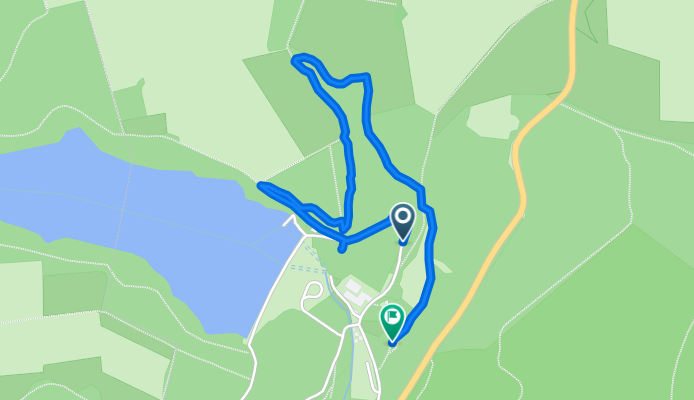 Von WasserWissensWerk nach Sinnesbank mit großartiger Aussicht