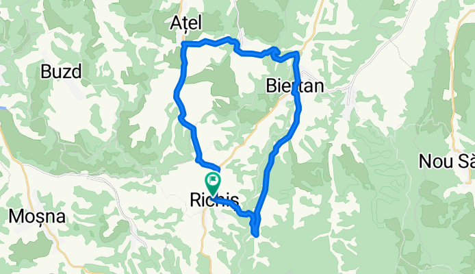 Richiș – Biertan – Dupuș – Ațel - Richiș