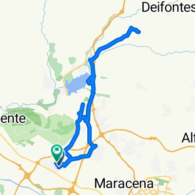 De Calle Málaga a Calle Moreras