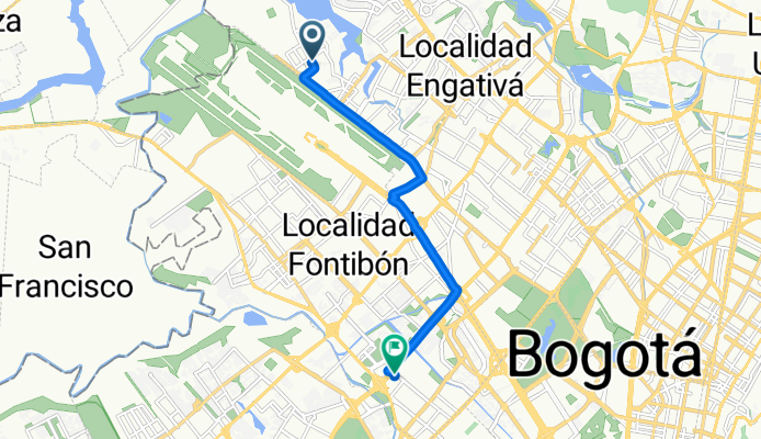 De Transversal 113f # 64D-2 a Calle 18a # 69F-26