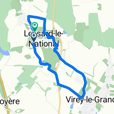 Rue de la République, Lessard-le-National à Rue de la République, Lessard-le-National