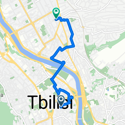 Okromchedlebi Dead End, Tbilisi to Egnate Ninoshvili Street, Tbilisi