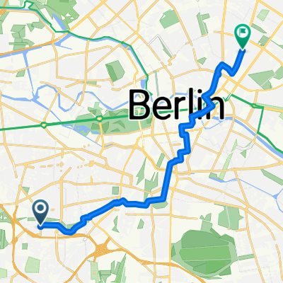 Paretzer Straße, Berlin nach Marienburger Straße, Berlin