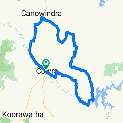 Route in Cowra