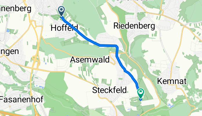 Sprollstraße, Stuttgart nach Schloß Hohenheim, Stuttgart