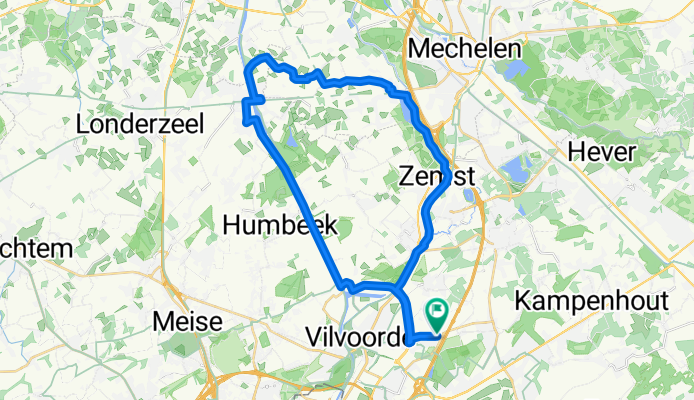 route donderdag 2/9/25