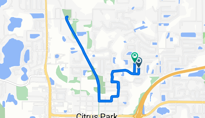 Spring Oak Court to Spring Oak Court
