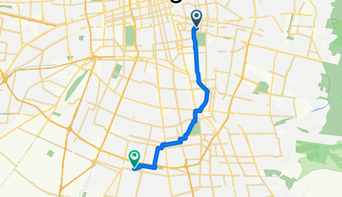 Ruta a Vicuña Mackenna