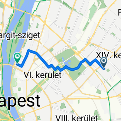 Torontál utca, Budapest - Szt István körút, Budapest
