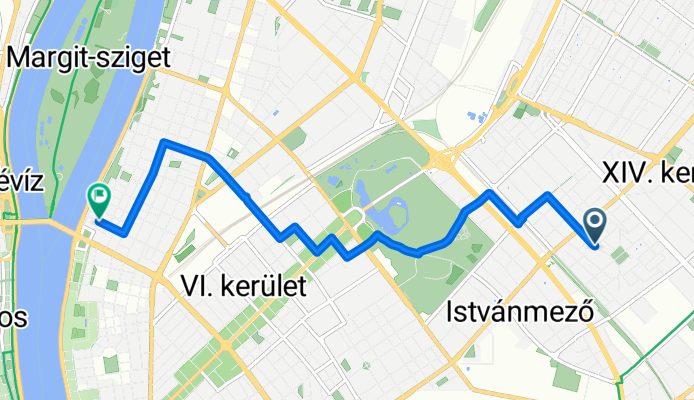 Torontál utca, Budapest - Szt István körút, Budapest