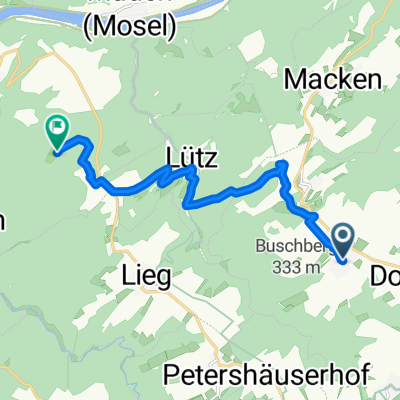 Mühlenweg, Dommershausen nach Treis-Karden