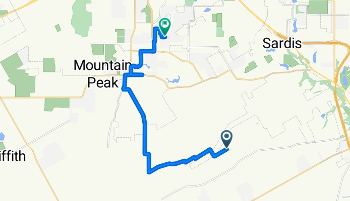 Cox Rd, Waxahachie to Silver River Rd, Midlothian