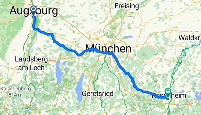 Augsburg - Rosenheim