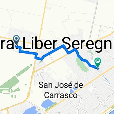 Monseñor Romero, Ciudad de la Costa to Avenida Secco García, Ciudad de la Costa