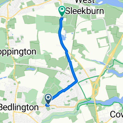 Millbank Road, Bedlington to East Terrace, Choppington