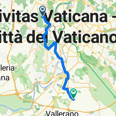 Via Pantaleone Rapino, Roma a XII Municipio, Roma