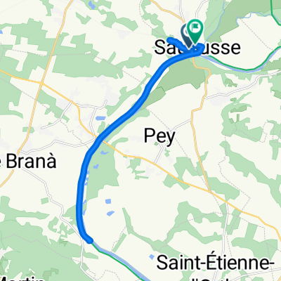 Rue Prat de la Grange, Saubusse à Route de Maremne, Saubusse