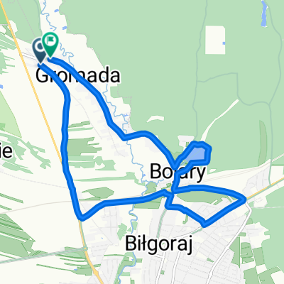 Gromada, Biłgoraj do Gromada, Biłgoraj