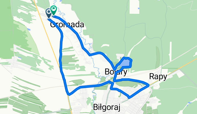 Gromada, Biłgoraj do Gromada, Biłgoraj