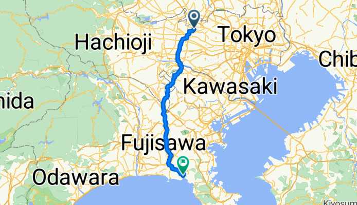 Minamioizumi 4-Chōme, Nerima to Hase 4-Chōme, Kamakura