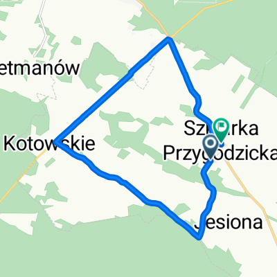 Szklarka Przygodzicka do Szklarka Przygodzicka