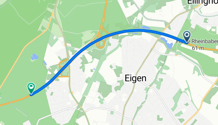 A2, Gladbeck nach A2, Bottrop