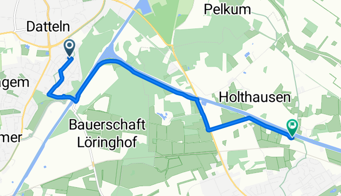 Von Datteln bis Waltrop