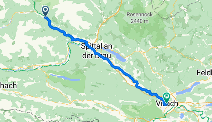 Von Obervellach bis Villach