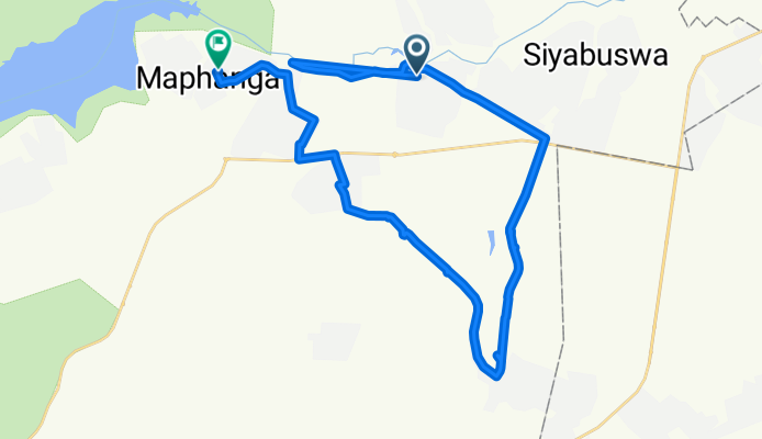 Pinky Street to Unnamed Road