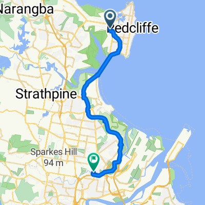 Lions Cr, Kippa-Ring to Bradbury St, Nundah