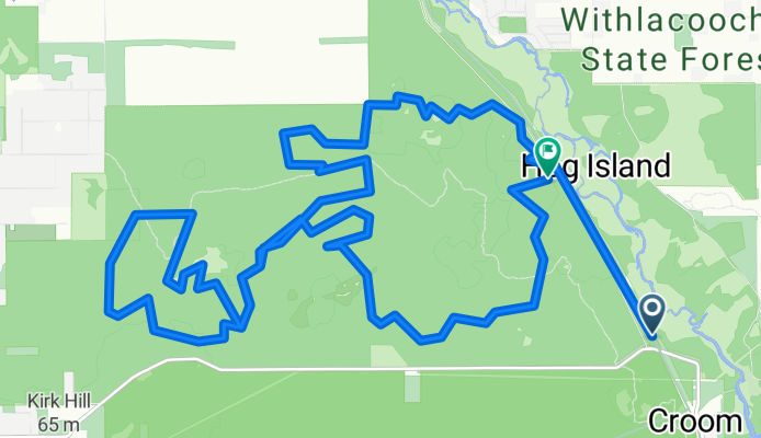 Withlacoochee State Trail, Brooksville to Croom Rital Rd, Brooksville