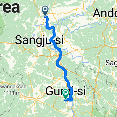 Jour 4 - Mungyeong à Gumi