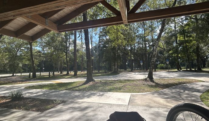 Foto 1 de la ruta de Bikemap "Withlacoochee State Trail, Nobleton to Lake Lindsey Rd, Brooksville"