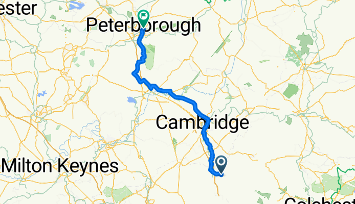 Saffron Walden - Peterborough