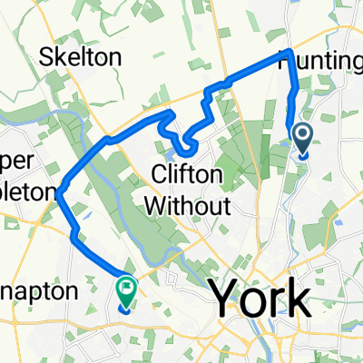 Meadowfields Drive, York to Burnsall Drive, York