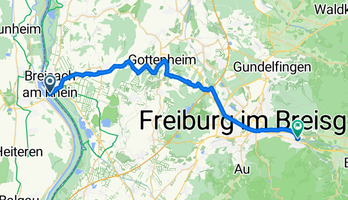 Breisach - Freiburg Nord