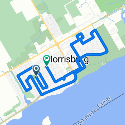 Sheldrick Dr, South Dundas to Sheldrick Dr, South Dundas