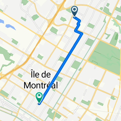 Rue Jean-Talon Est, Montréal à Rue Garnier, Montréal