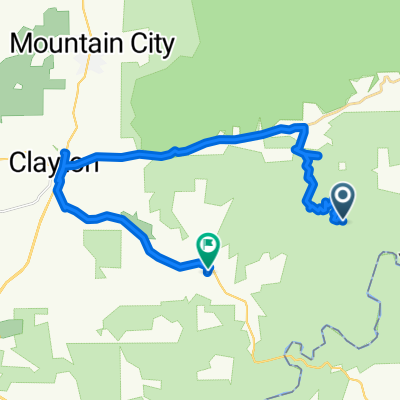 Licklog Trail, Clayton to Blue Mountain Ln, Clayton